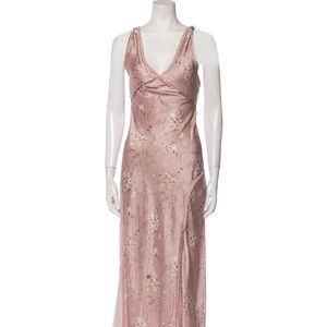 LoveShackFancy 100% Silk Kendall Maxi Dress